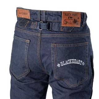 W-TEC Resoluto Herren Motorradjeans - blau