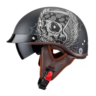 W-TEC Black Heart Longroad Retrohelm