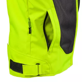W-TEC Fonteller Sommer Herren Motorradjacke - Yellow-Grey