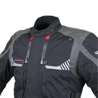 Motorradjacke W-TEC Excellenta Evo - Thunderstorm Gray