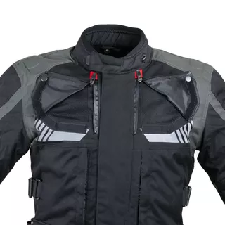 Motorradjacke W-TEC Excellenta Evo - Thunderstorm Gray