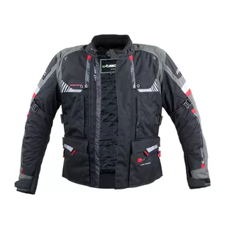 Motorradjacke W-TEC Excellenta Evo - Thunderstorm Gray