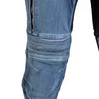 W-TEC Ekscita Damen Motorradjeans - blau