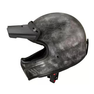 W-TEC Retron Motorradhelm mit Chesster Schutzbrille - Rostiges Grau
