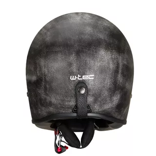 W-TEC Retron Motorradhelm mit Chesster Schutzbrille - Rostiges Grau