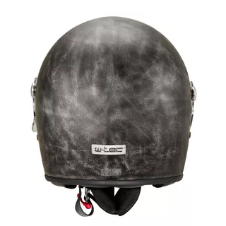 Motoradhelm W-TEC Cruder Brindle - Rostiges Grau