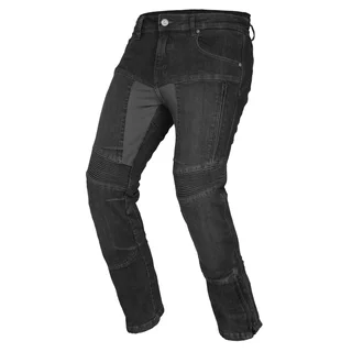 Herren-Motojeans Ayrton 505 Black - schwarz