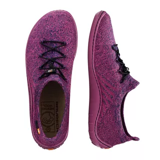 Damen Barfußschuhe Brubeck Merino - fuchsie
