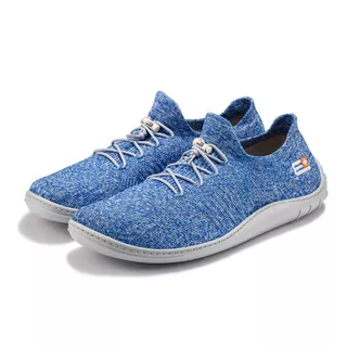 Herren Barfußschuhe Brubeck Merino - light blue/grey