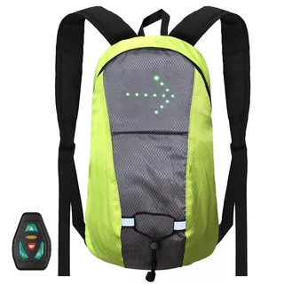 W-TEC Danubos Fahrradrucksack mit Blinkern