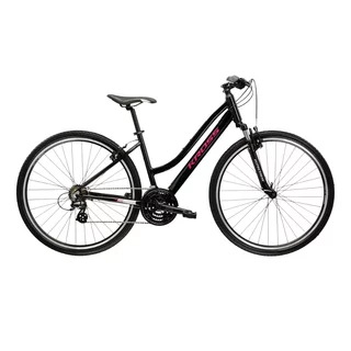 Damen Crossrad Kross Evado 2.0 28" Gen 007 - černá / růžová / lesk