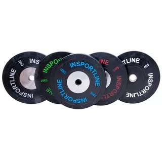 inSPORTline Bumper Plate 25 kg Gummischeibe