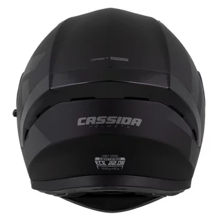 Motorradhelm Cassida Orbit Grind schwarz matt/grau