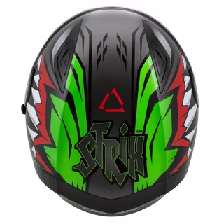 Cassida Orbit StriX Motorradhelm rot/grün/grau/weiß/schwarz