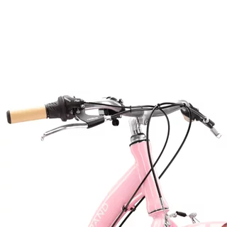 Damen-Stadtfahrrad Le Grand Lille 2 28" Gen 001 - růžová / šedá / lesk
