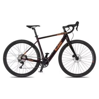 Gravel-E-Bike 4EVER ENGRAVE PRO 28" - velvet/metal bronze