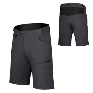 Lockere Herren-Radhose Etape Freedom 3.0 - antracit