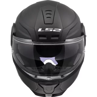 Klappbarer Motorradhelm LS2 FF902 Scope II Solid Matt Black