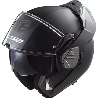 Klappbarer Motorradhelm LS2 FF906 Advant Solid Matt Black P/J