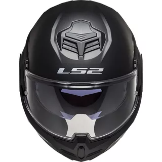 Klappbarer Motorradhelm LS2 FF906 Advant Solid Matt Black P/J