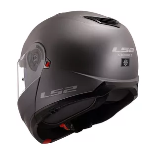 LS2 FF908 Strobe II Matt Titanium Klapphelm