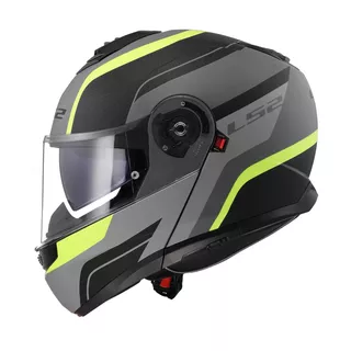 Klapphelm LS2 FF908 Strobe II Matt Schwarz H-V Gelb
