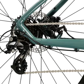 Mountainbike Kross Hexagon 2.0 29" Gen 008 - zelená / stříbrná / lesk
