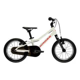 Kinderfahrrad Kross Liftie 14" - Modell 2025 - šedá / červená / lesk