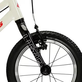 Kinderfahrrad Kross Liftie 14" - Modell 2025 - žlutá / černá / matný