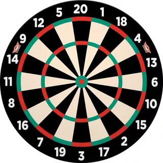 Bull's Magnetische Papier Dartscheibe Schrank Set