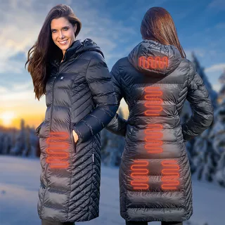 Beheizte Damenjacke inSPORTline WARMatera - schwarz