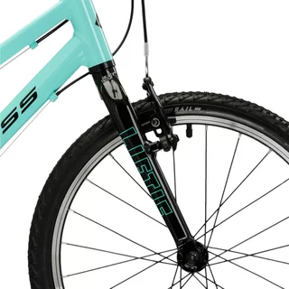 Kinderfahrrad Kross Liftie 20" - Modell 2025 - oranžová / černá / lesk