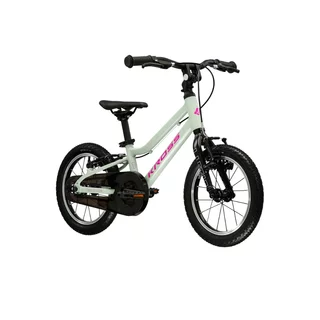 Kinderfahrrad Kross Liftie 14" - Modell 2025 - žlutá / černá / matný