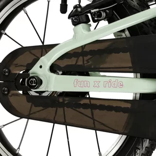Kinderfahrrad Kross Liftie 14" - Modell 2025 - žlutá / černá / matný
