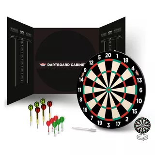 Bull's Magnetische Papier Dartscheibe Schrank Set