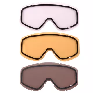 Ersatzglas zur Brille WORKER Hiro - Rauchgrauspiegel