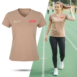 inSPORTline Signature T-Shirt für Frauen - mocca
