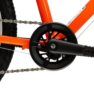 Kinderfahrrad Kross Liftie 20" - Modell 2025 - oranžová / černá / lesk