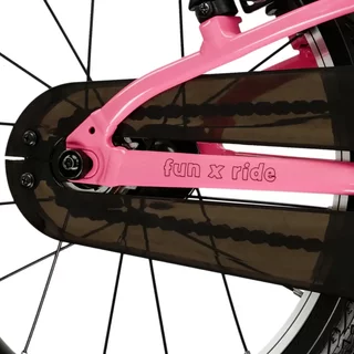 Kinderfahrrad Kross Liftie 16" - Modell 2025 - zelená / černá / matný