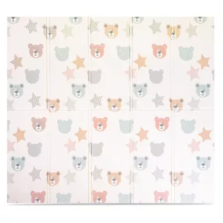 Faltbare Kindermatte inSPORTline Michlino 180x200x1,2 cm - Město/Velryby