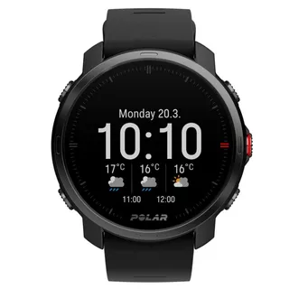 Polar Grit X Outdoor Fitnessuhr schwarz - M/L