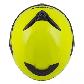 Cassida Compress 2.0 Refraction Motorradhelm - gelb hivis/schwarz/grau