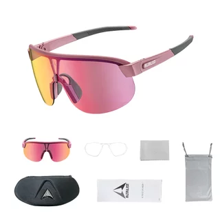 Phototrope Sonnenbrille Altalist Kisou ATR - růžová s červenými skly