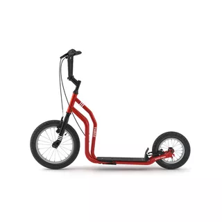 Scooter Yedoo Three 16/12" - schwarz - Rot