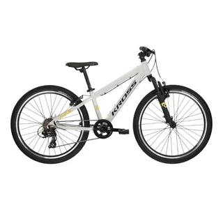 Junior Fahrrad Kross Dust JR 1.0 24" Gen 006 - šedá/černá/lesk