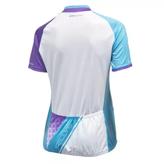 Kellys Jody Damen Fahrraddress - kurze Ärmel - Violet-Azure