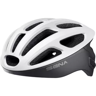 SENA R1 Fahrradhelm mit integriertem Headset - schwarz - matt weiß