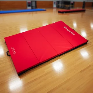 Faltbare Gymnastikmatte inSPORTline Kvadfold 200x120x5 cm - braun