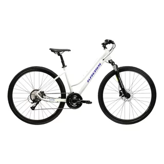 Damen Crossrad Kross Evado 4.0 28" Gen 007 - šedá / námořnická modrá / lesk