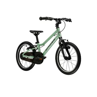 Kinderfahrrad Kross Liftie 16" - Modell 2025 - zelená / černá / matný